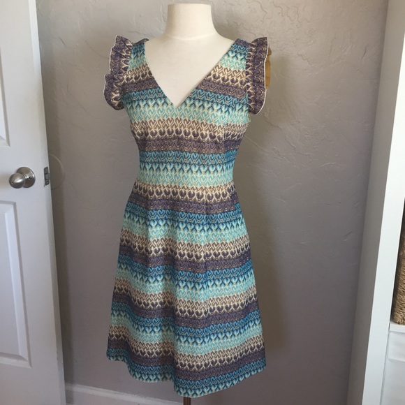 LIKE NEW!  Tabitha Teahouse dress by Anthropologie - Picture 5 of 12